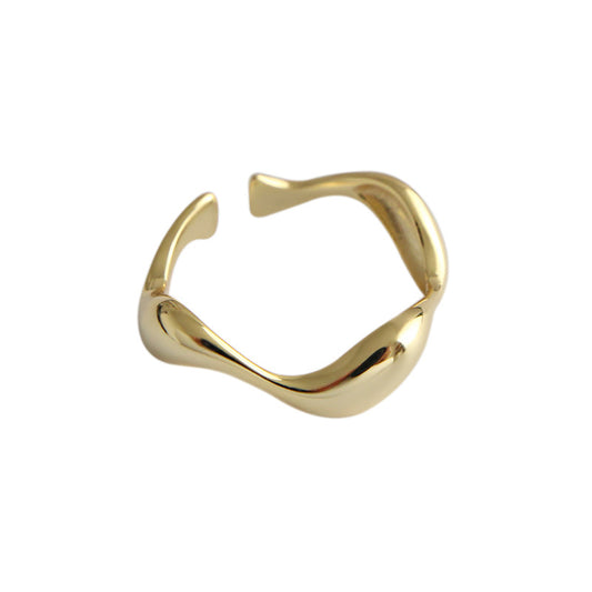 PADDED ZIG ZAG RING