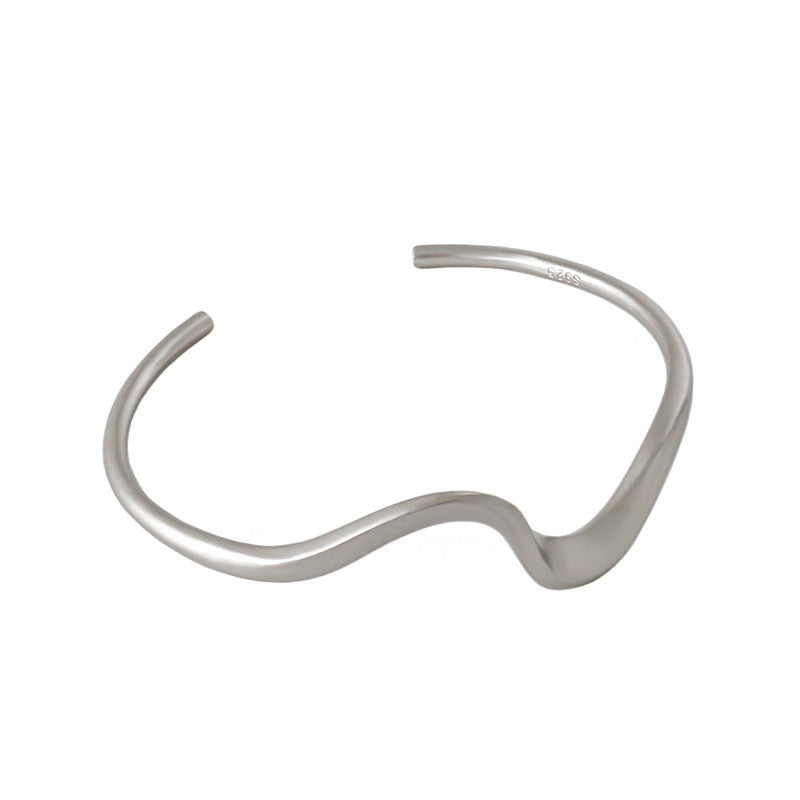 IRREGULAR WAVE BANGLE