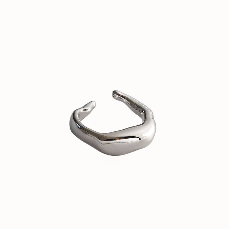 IRREGULAR LINES HEAVY RING