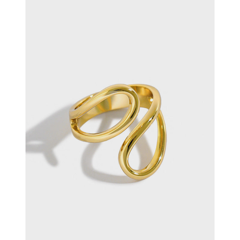 DOUBLE LOOP RING