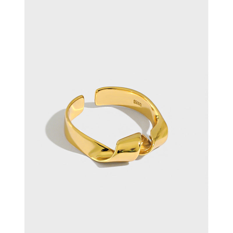 TWIST CUFF RING