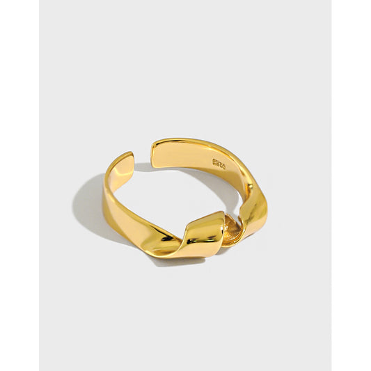 TWIST CUFF RING