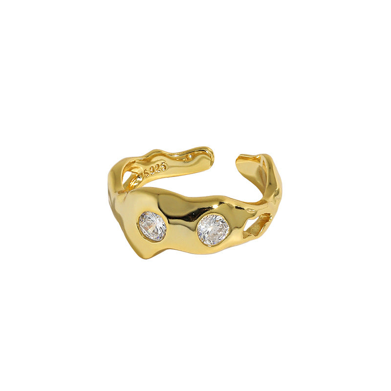 TREASURE SQUIGGLE RING