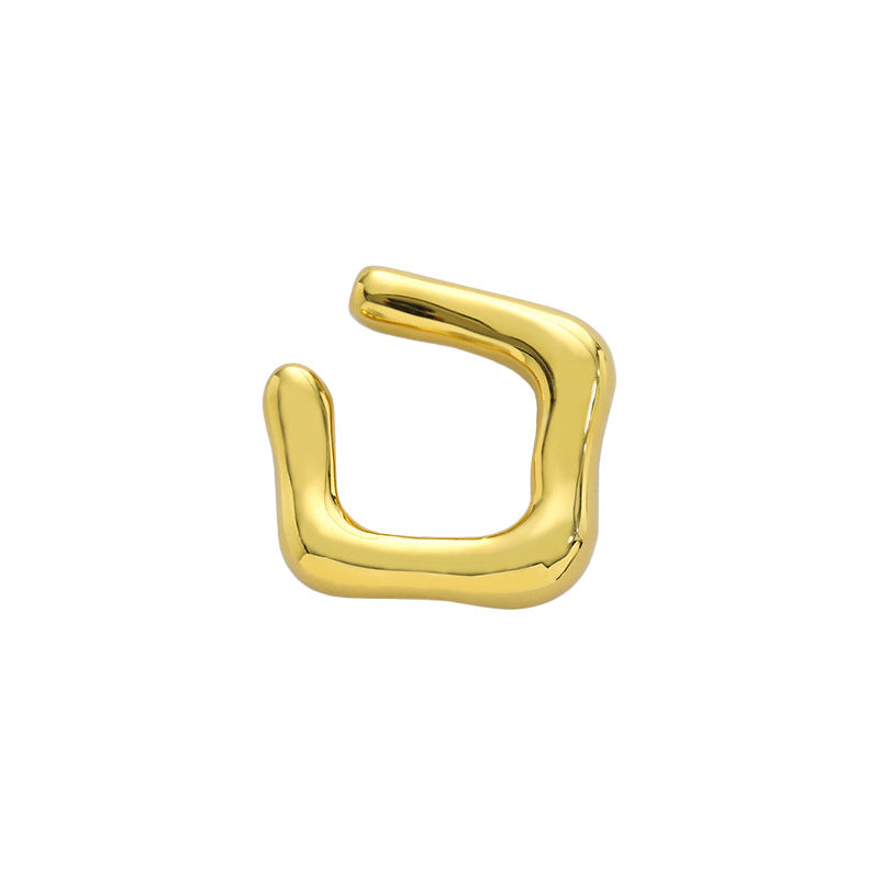 HOLLOW SQUARE CUFF (SINGLE)