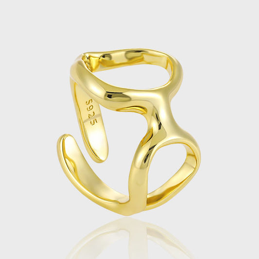 DOUBLE HOLLOW RING