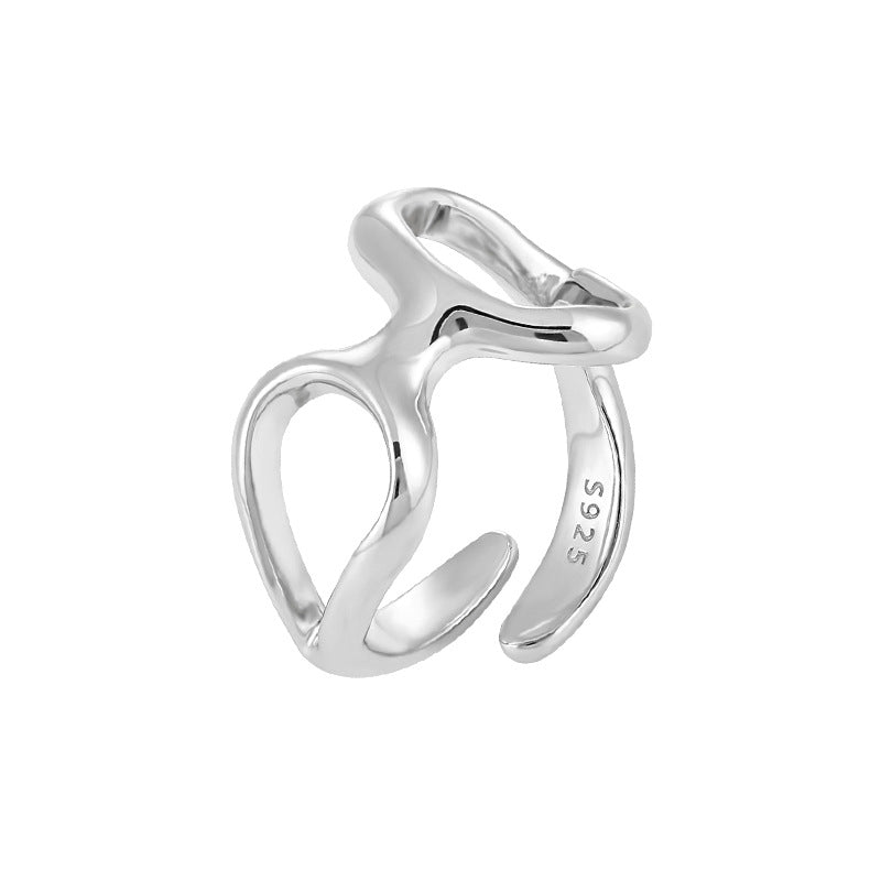 DOUBLE HOLLOW RING