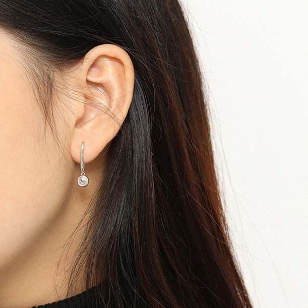 DROP CZ EARRINGS